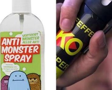 Spray das Monster weg!