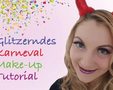 Glitzerndes Karneval Make-Up Tutorial