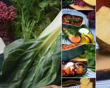 Tomaten - Steckrüben Gratin mit Rosa Pfeffer...