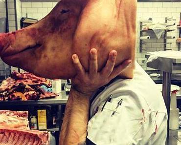 Tim Mälzers fragwürdige Schweinekopf-Aktion…