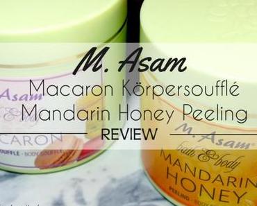 M. Asam Bath & Body Macaron Körpersoufflé + Mandarin Honey Peeling – Review