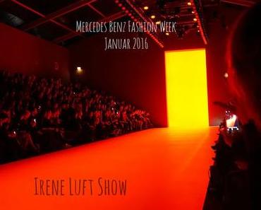 Auf der Mercedes Benz Fashion Week mit M Asam auf der Irene Luft Show