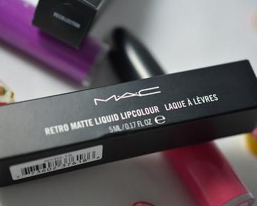 MAC Retro Matte Liquid Lipsticks (To Matte With Love, Recollection)