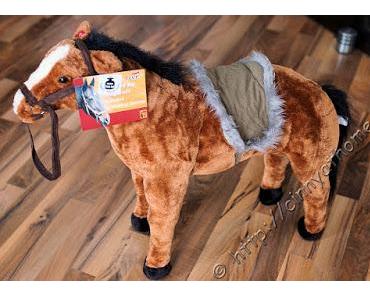 Unsere Nichte reitet nun durchs Haus