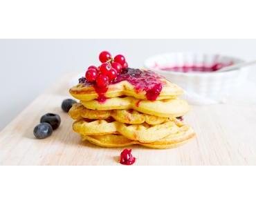 Einfaches Pancakes Rezept zum Valentinstag