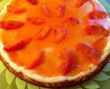 Blutorangen-Cheesecake