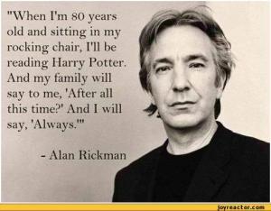 Farewell, Severus