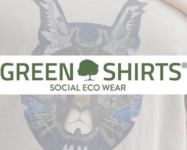 Green Shirts Space Cat