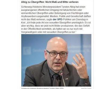 Ministerpräsident Albig begünstigt und fördert die Kriminalität in Schleswig-Holstein