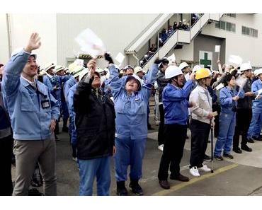 Sayonara! AIDAprima nimmt Kurs auf Ihren neuen Heimathafen Hamburg!