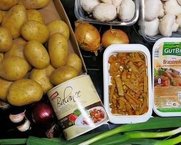 PilzPfanne zu Kartoffeln  & ein Test