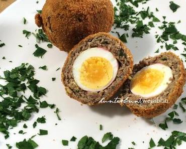 #Egglove – was man mit Eiern noch so machen kann – Scotch Eggs,  Eier in Avocado,  Eier im Toast