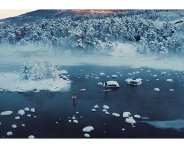 SUP Winter Abenteuer in Norwegen