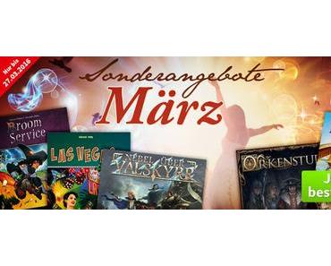 Spiele-Offensive Aktion - Sonderangebote im März
