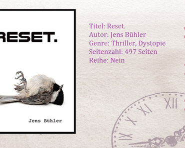 [Rezension] Reset von Jens Bühler