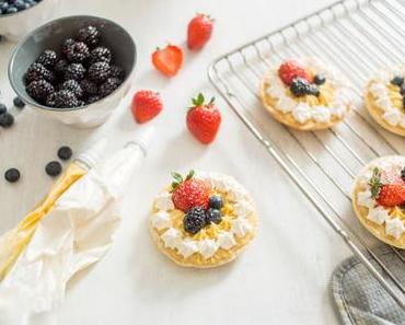 Eierlikörtartelettes – Eine Eigenkreation entstanden bei der #Osterbäckerei von BOLS Advocaat