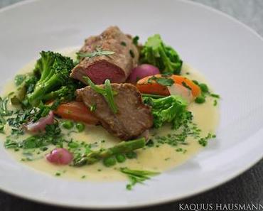 Frühlingsgemüse mit Lamm