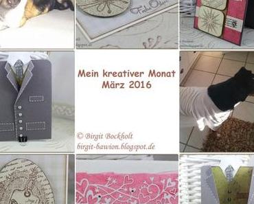 Mein kreativer Monat - März 2016