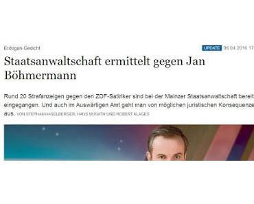 Der Fall Böhmermann: Viel Lärm um Nichts