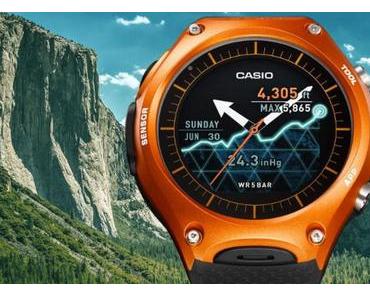 Outdoor-Smartwatch Casio WSD-F10 ab Juni in Deutschland