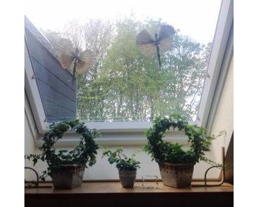 Schmetterlinge aus Papier – oder – Zuwachs für zwei Schmetterlinge