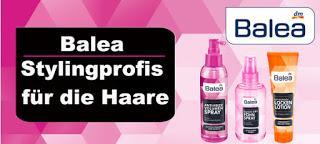 Balea Stylingprofis für die Haare. DM.