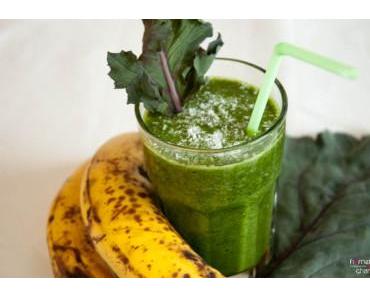 Grüner Kohlrabi Smoothie