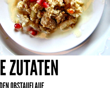 Rhabarber Auflauf - mein Montags {Rezept}