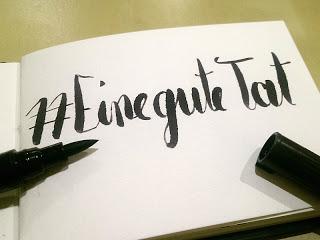 #EineGuteTat