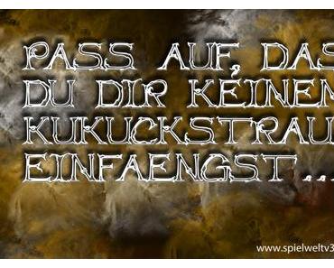 Pass auf, dass Du Dir keinen Kukuckstraum einfaengst …