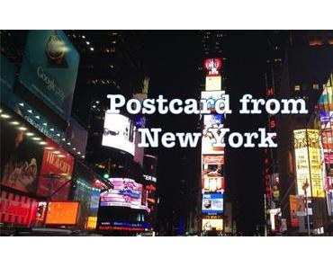 Postkarte aus…? New York!
