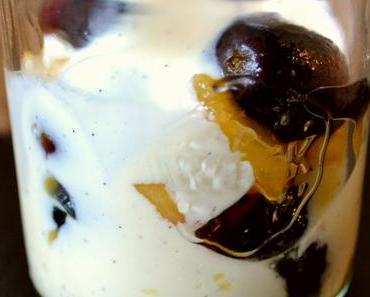 Selbstgemachte Vanillesauce