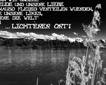 Lass doch mal Deinen Reichtum in die Welt fließen …