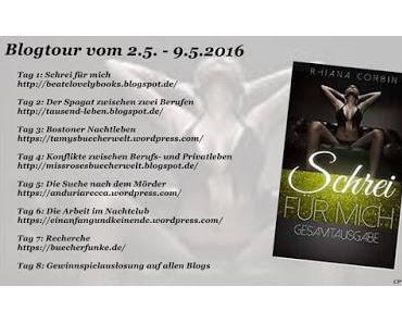 [Blogtour] Blogtour "Schrei für mich" von Rhiana Corbin - Buchvorstellung