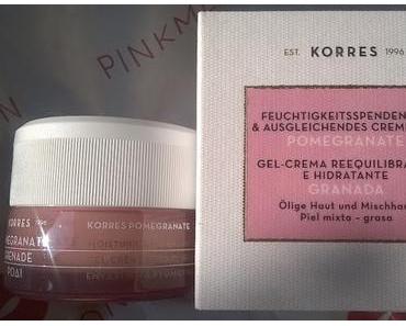 KORRES Pomegranate Moisturising & Balancing Cream-Gel + Melvita Apicosma Cremige Reinigungsmilch + Aufgebraucht :-)