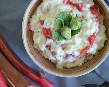Erdbeer-Rhabarber Risotto / Risotto with Strawberries and Rhubarb