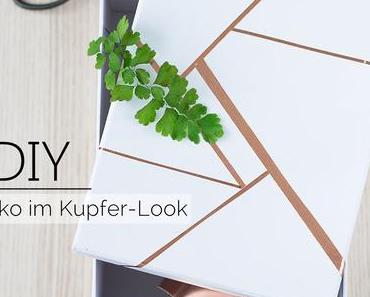 [DIY - Quickie] Schnelle Deko mit Kupferschneckenband