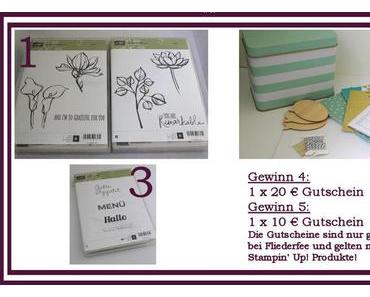 {Trommewirbel} Die Gewinner meines Blog Candy stehen fest!