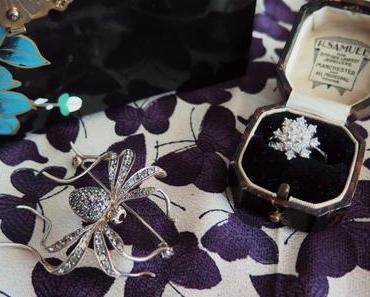 A Brilliant Ring and a Spider Brooch