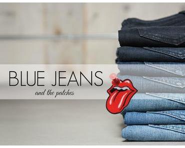 A butterfly: Blue jeans and the Patches (A Fashion Project)