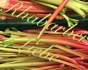 Große Rhabarberliebe: Kompott und Jogurt-Schichtdessert – oder – Zum #Sonntagsglück gibt es Rhabarber