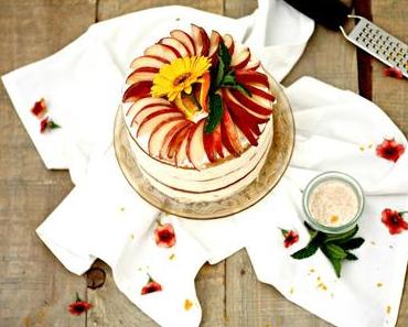 Pfirsich-Mascarpone-Törtchen zum 4. Geburtstag von Allyouneedfresh {Werbung}