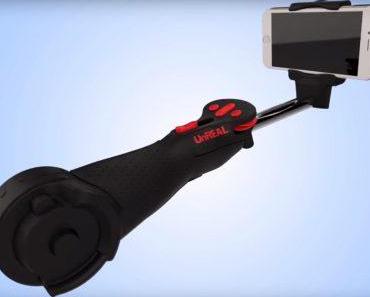 UnREAL Automated Selfie Stick – Selfie Stick mit Luxusfunktionen vorgestellt