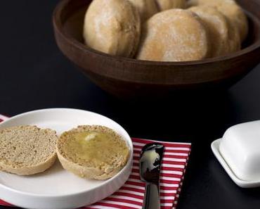 Vollkorn-Englisch-Muffins, auch bekannt als Toasties