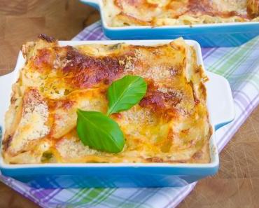 Spargel Lasagne
