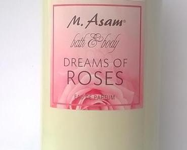 M. Asam Dreams of Roses Eau de Parfum + e.l.f. Studio Tupfer-Pinsel + Aufgebraucht :)