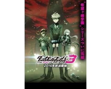 „Danganronpa 3: The End of Kibōgamine Gakuen“ – TV-Release und Theme-Song bekannt