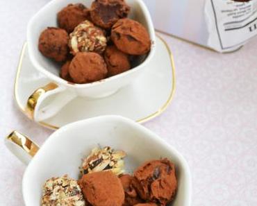 Süsse Happen! Schoko-Johannisbeer-Trüffel