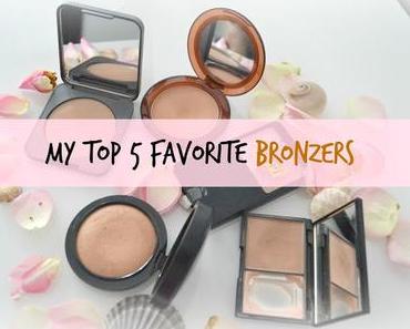 My TOP 5 Favorite Bronzers