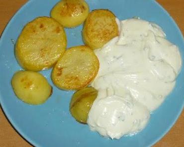 Pell- oder Bratkartoffeln mit Leinölquark